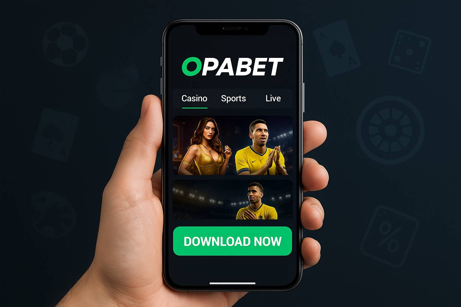 Baixar o OPABET Cassino App
