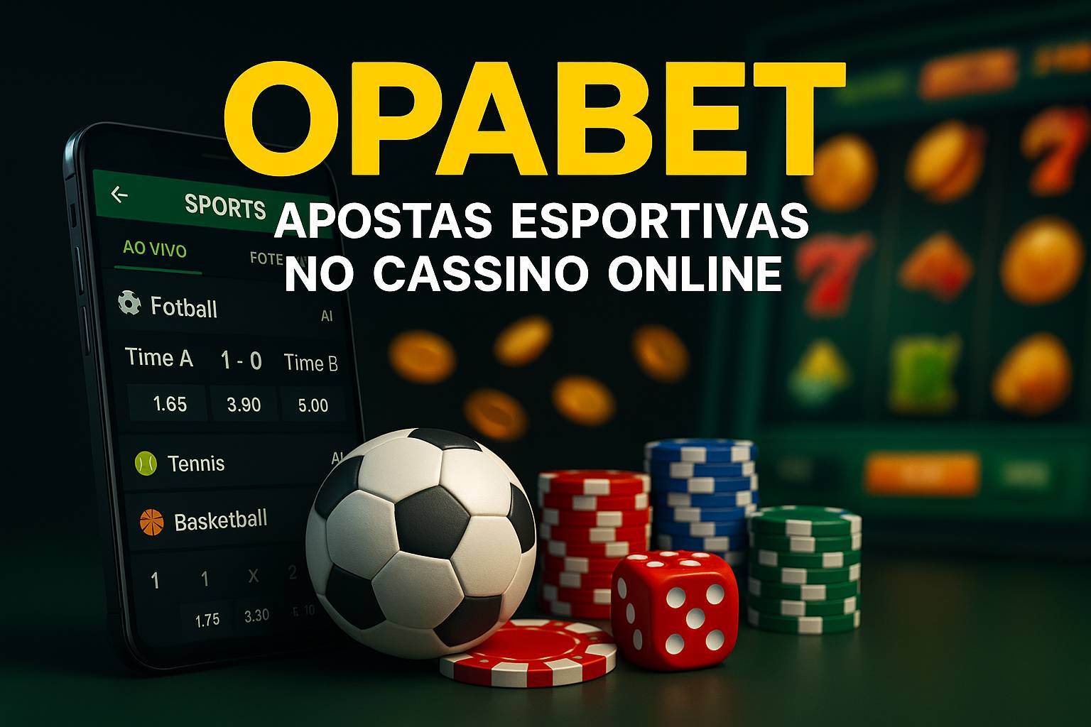 Apostas esportivas no cassino online OPABET